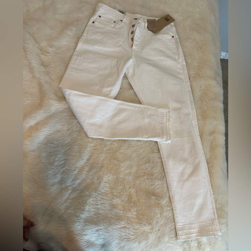 Levi’s jeans 501 white size 28x28